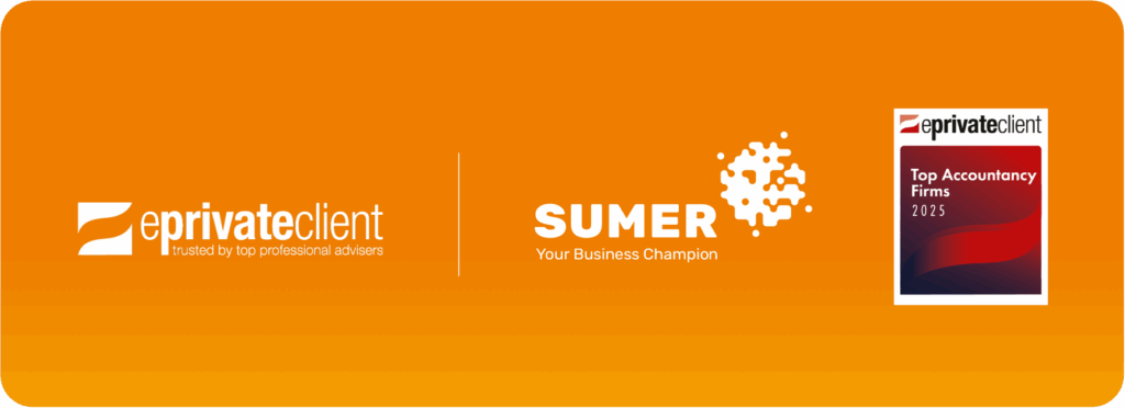 Sumer Named a Top Accountancy Firm for 2025 Sumer recognised among eprivateclient’s Top Accountancy Firms 2025.